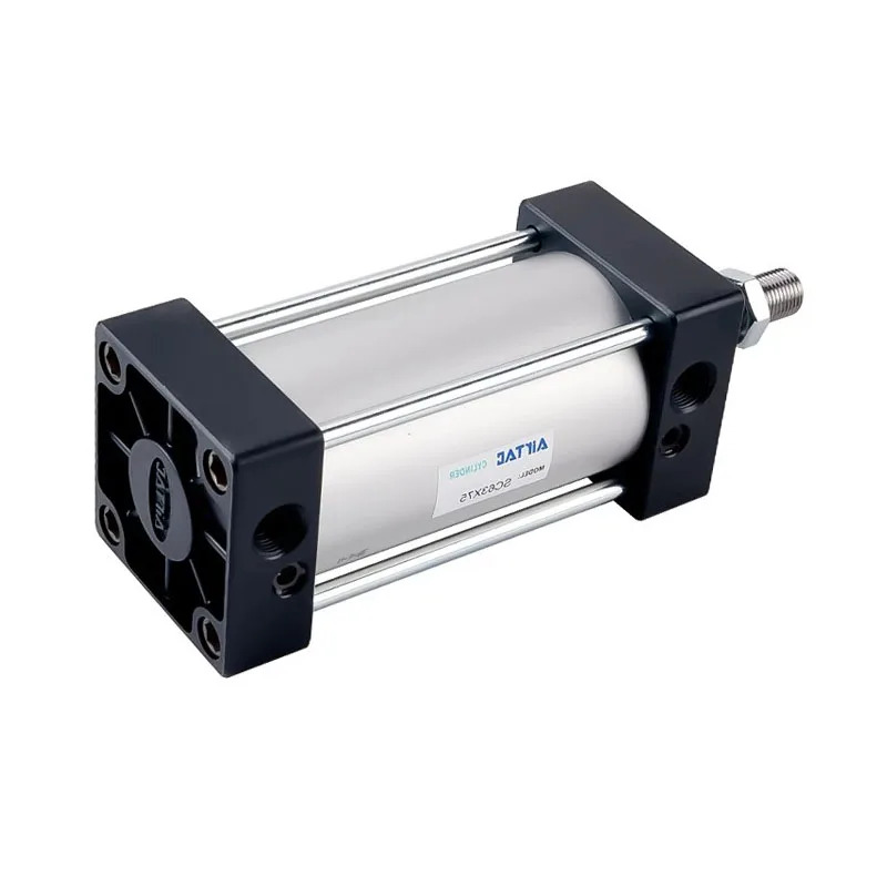 AIRTAC 오리지널 SC 표준 실린더 SC100 스트로크 25 50 75 100 125 150 175 200 250 300 350 400 450 500 600 700 800 9