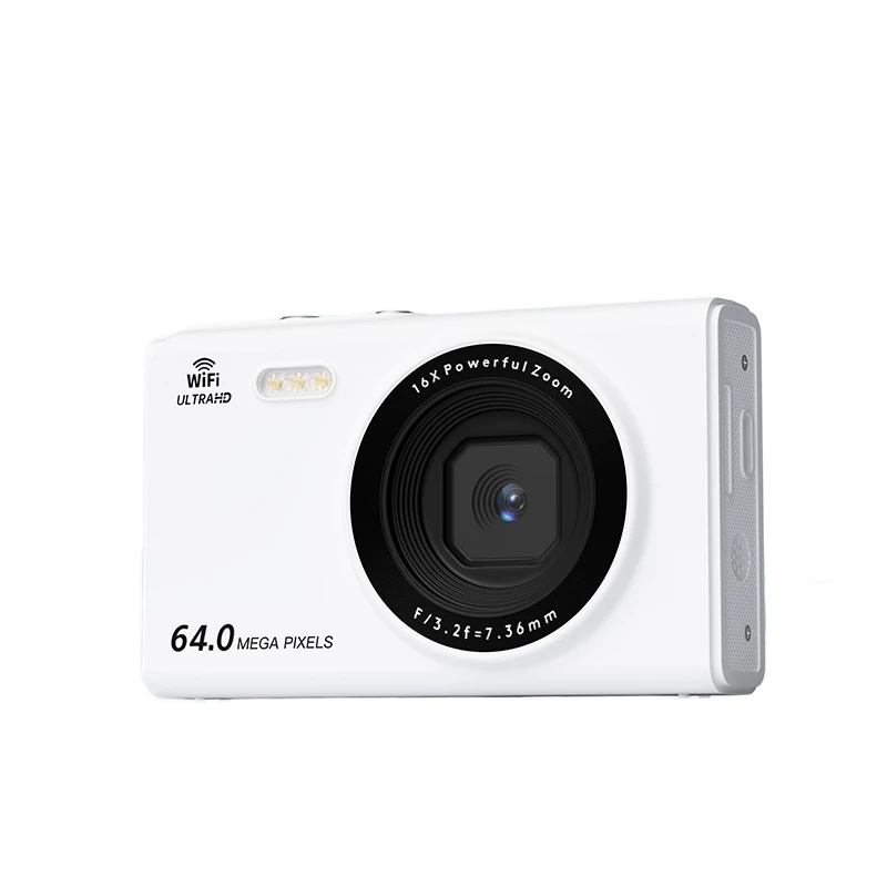유튜버 카메라 미러리스 일반 디카 디지털 사 흰색 휴대폰으로 WIFI 직접전송 6400만 - 상세 이미지 2