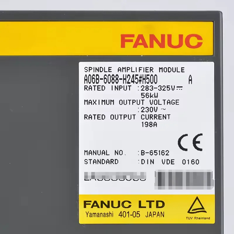 A06B-6088-H245 Fanuc 서보 드라이브 증폭기 모듈 리퍼 완료 A06B6088H245