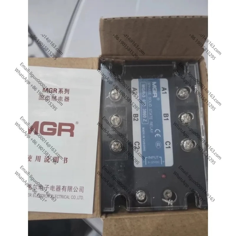 mager 3상 무접점 계전기 DC 제어 AC MRSSR-3 MGR-3 032 3860Z 60A