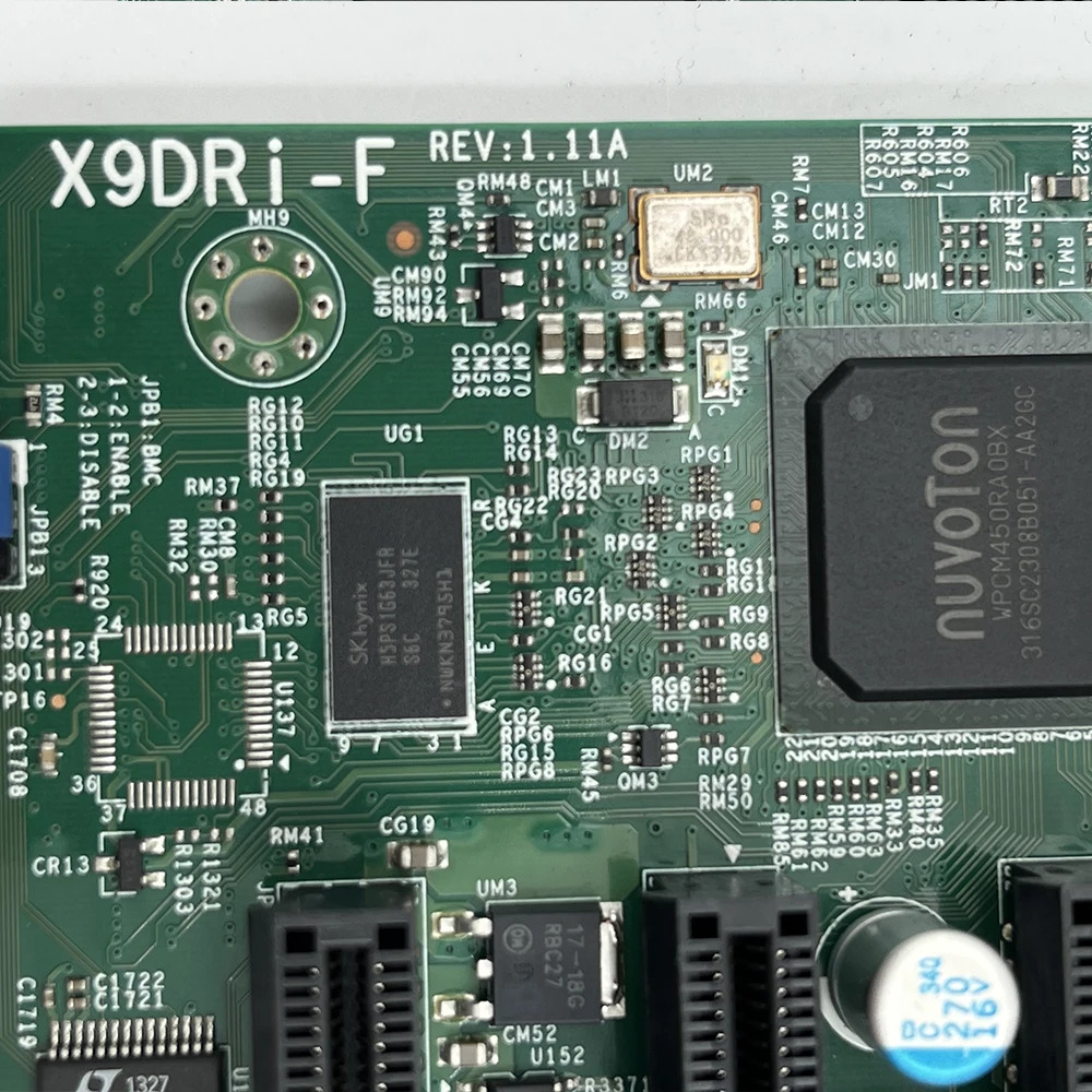Supermicro 양방향 서버 E- 마더보드 LGA 2011 intel호환 C602 DDR3 Xeon E5-2600 v2 군X9DRi-F PCI-E 3.0