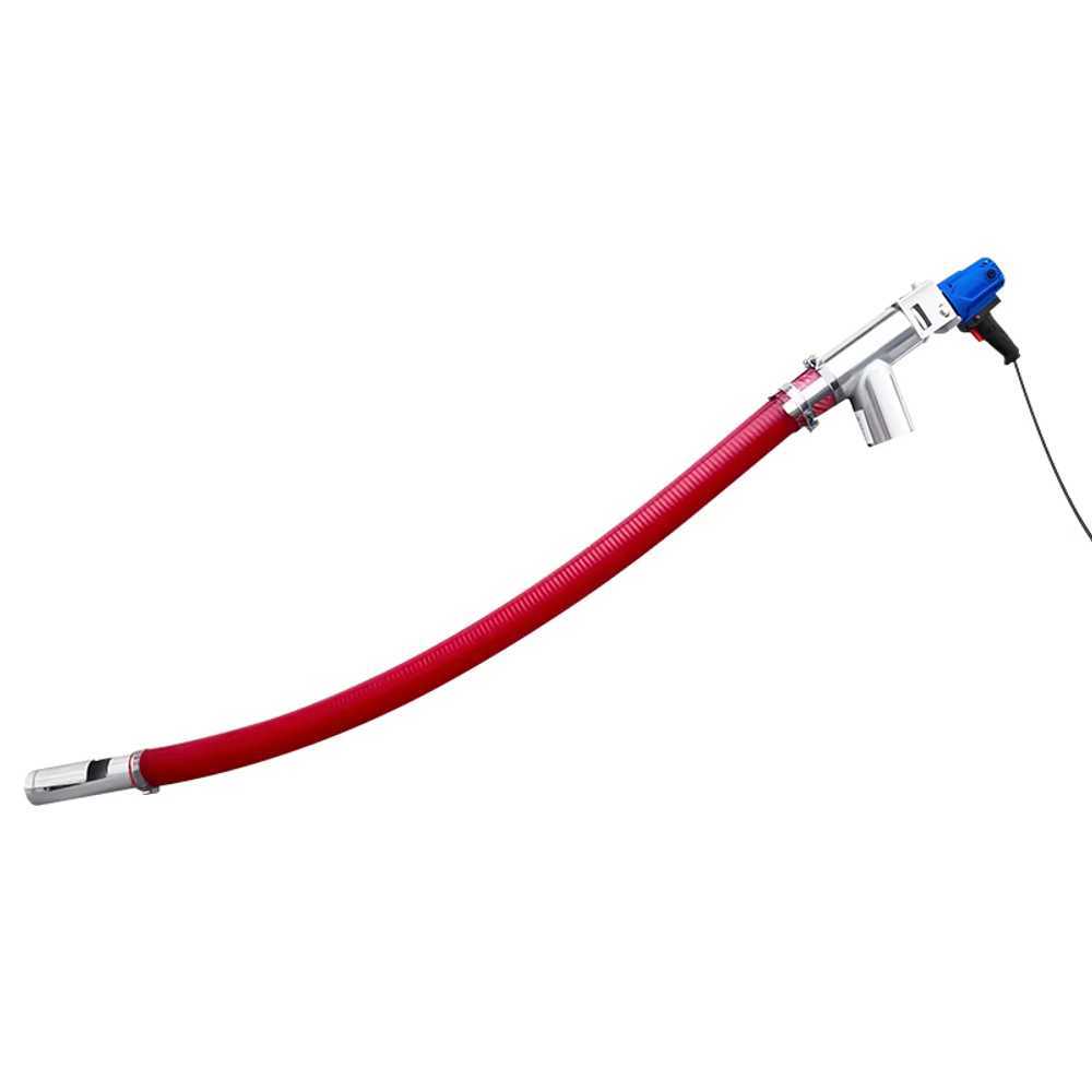진공이송기 사료 공급기 분체 콩 피더 모터 석션 호스 3.5인치x1.5m / 220V 구리 모터 - 상품 이미지