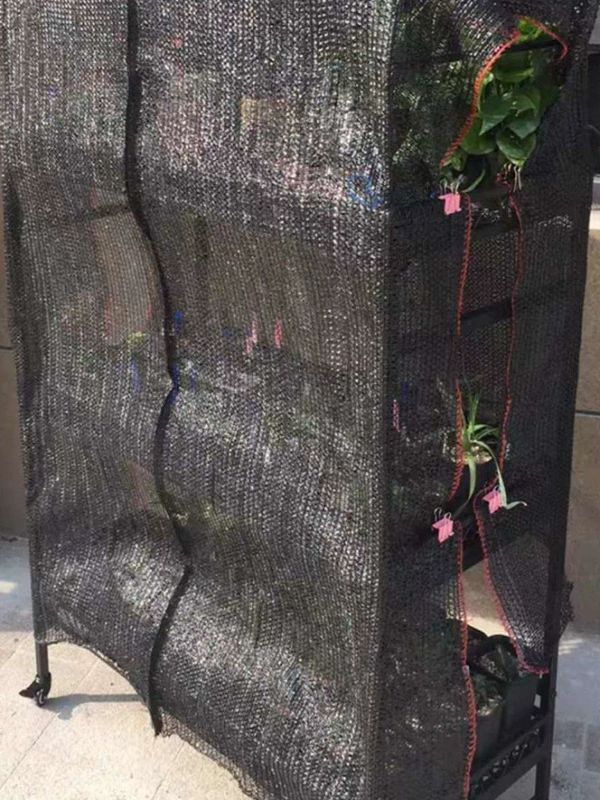 철제 화분 선반 다육이 인테리어 바퀴형 난간용 이동식 100 x 40x114 삼층 - 상세 이미지 5