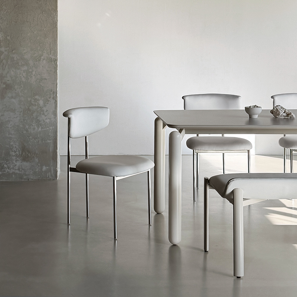 로포텐 취리히 식탁의자 편한 인테리어 가죽 테이블 의자 카페 디자인