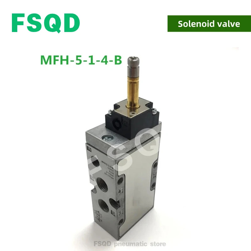 FSQD 솔레노이드 밸브 MFH-B 2000 공압 에어 툴 MFH 시리즈 MFH-5-1 4 8 4-B 8-B DC24V DC220V