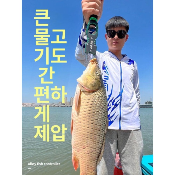 전문가용 다기능 집게 알루미늄 낚시기 물고기 잡기 도구 세트 생선 극광 녹색 블랙 스테인리스 낚시기 - 상세 이미지 4