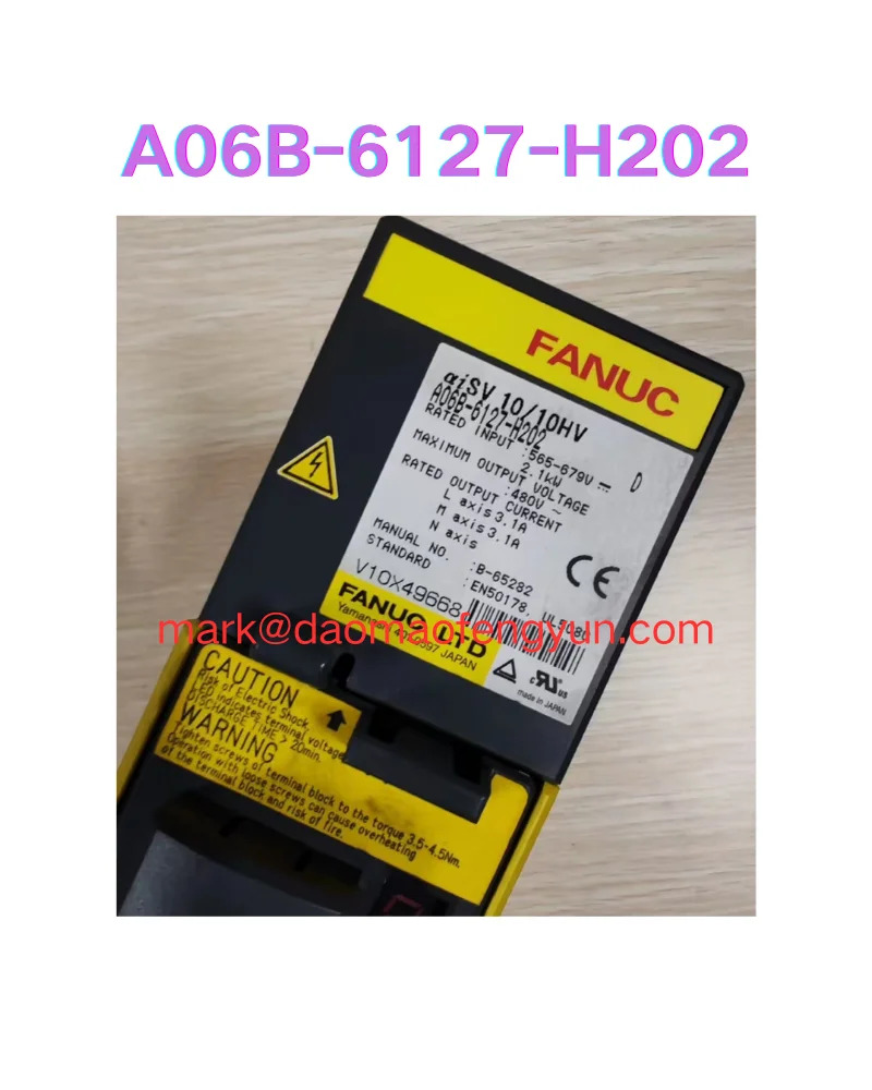 A06B-6127-H202 리퍼 서보 드라이브 완료