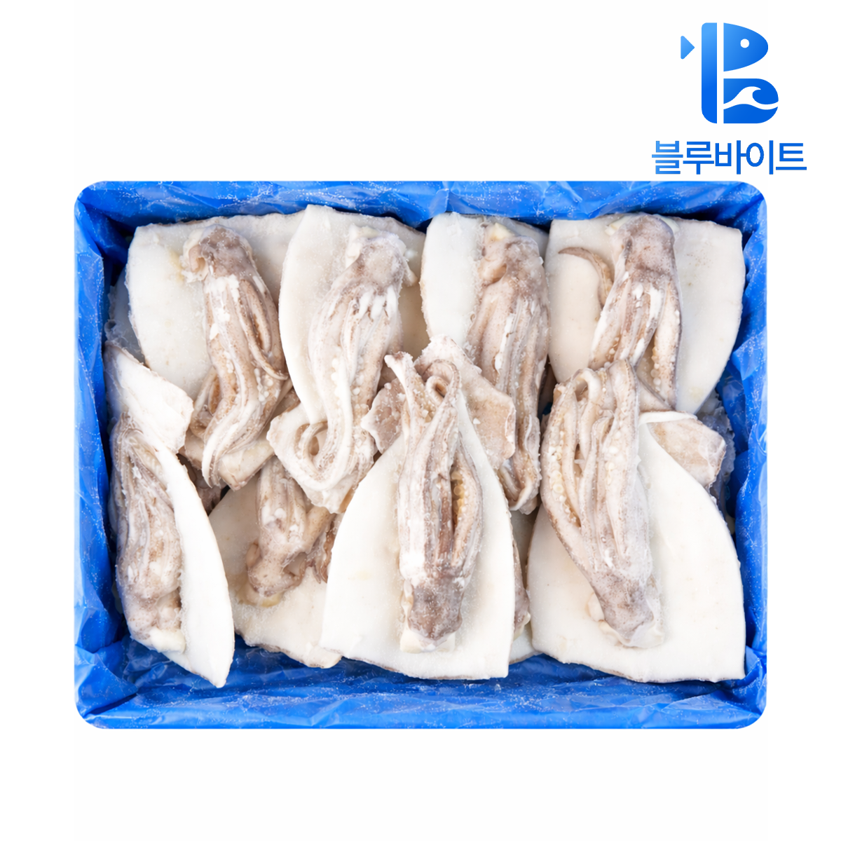 할복오징어 4kg 선동 손질 냉동 - 상품 이미지