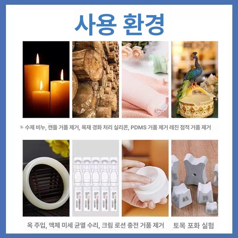 탈포기 진공 공예 펌프 기포 탱크 산업용 에폭시 몰드 압출기 스텐 용기 제거 감압기 - 상세 이미지 4