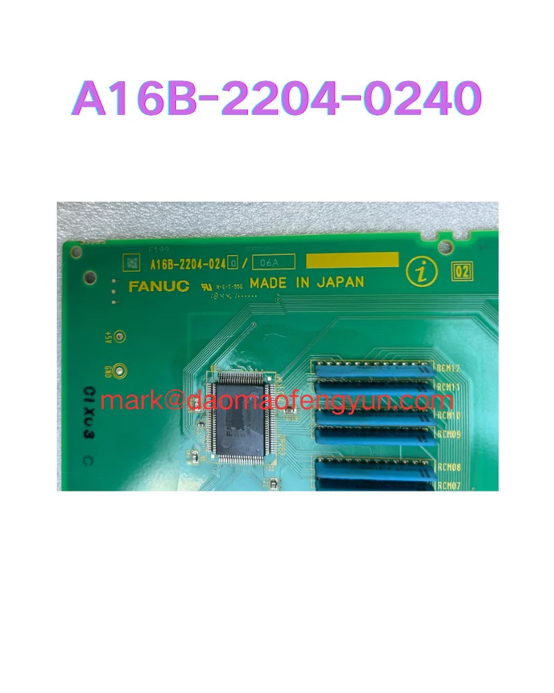 A16B-2204-0240 리퍼 I/O 보드 회로 기판 OK