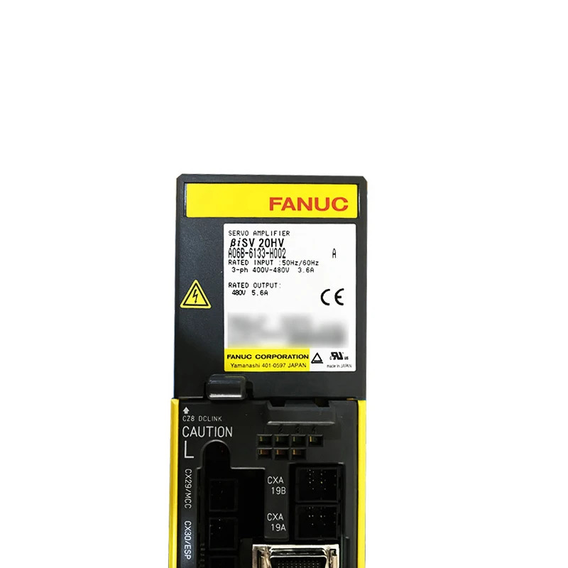 CNC 기계Fanuc 서보 드라이브 A06B-6133-H002 증폭기 모듈 리퍼