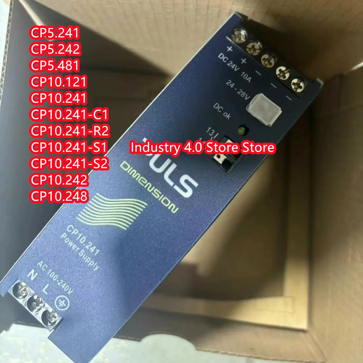 전원공급장치CP10.241-R2CP10.241-S11상 시스템DIN 레일 전원공급장치신규