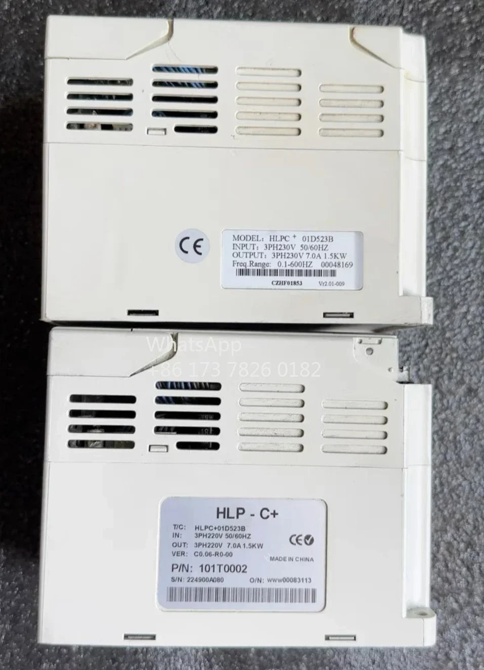 리퍼 C 인버터 HLPC 01D523B 1.5KW 220V 기능 패키지