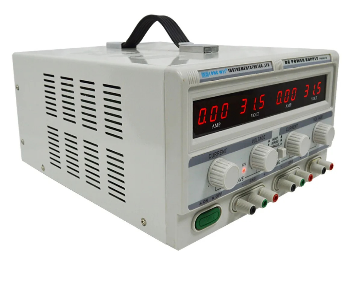 TPR3005-2D 선형 듀얼 채널 조정 가능DC 전원공급장치 30V 5A 충전