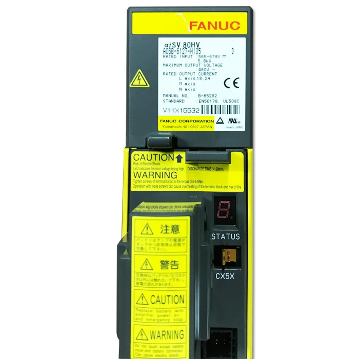 CNC 기계A06B-6127-H105 Fanuc Ac 서보 드라이브 증폭기 모듈
