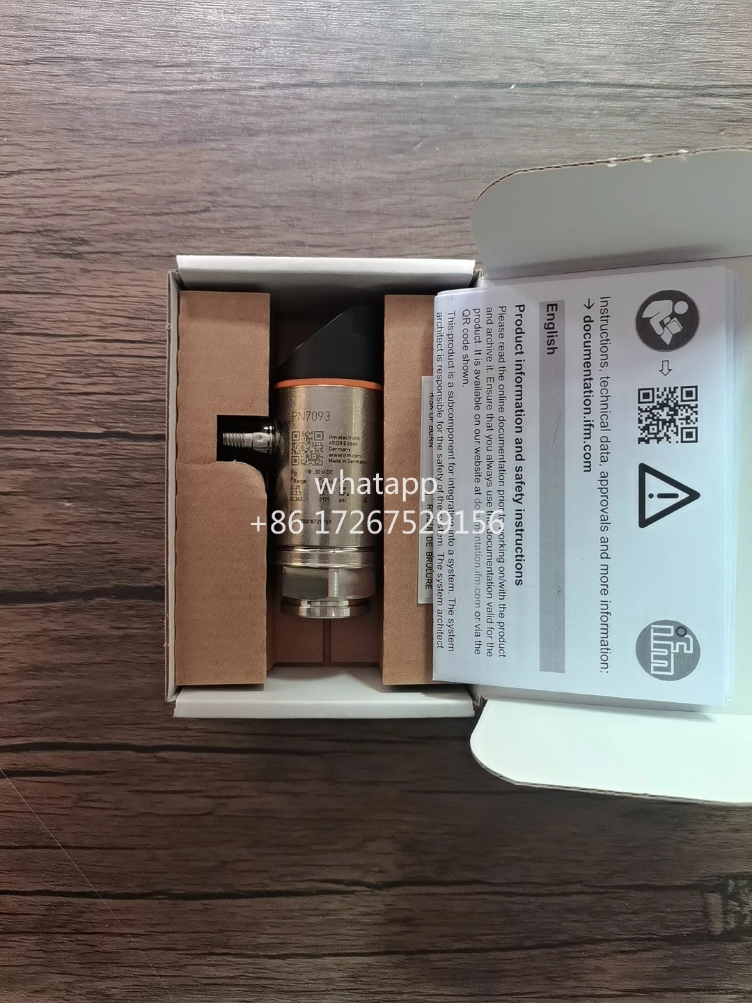 IFM 압력센서 PN7093