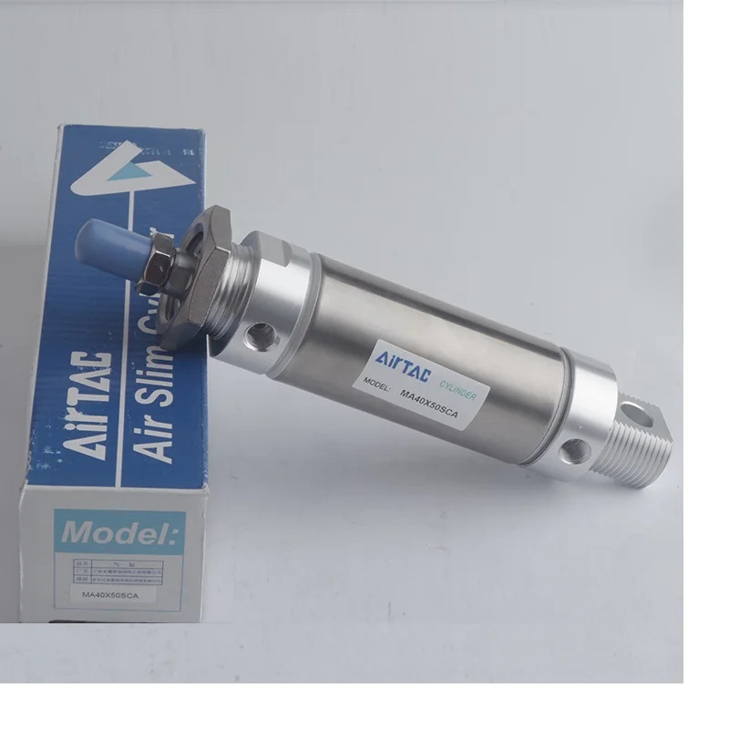 AIRTAC 스테인레스 스틸 미니 실린더 MA40X25SU MA40X50SU MA40X75SU MA40X100SU MA40X125SU MA40X150SU MA40X175SU MA