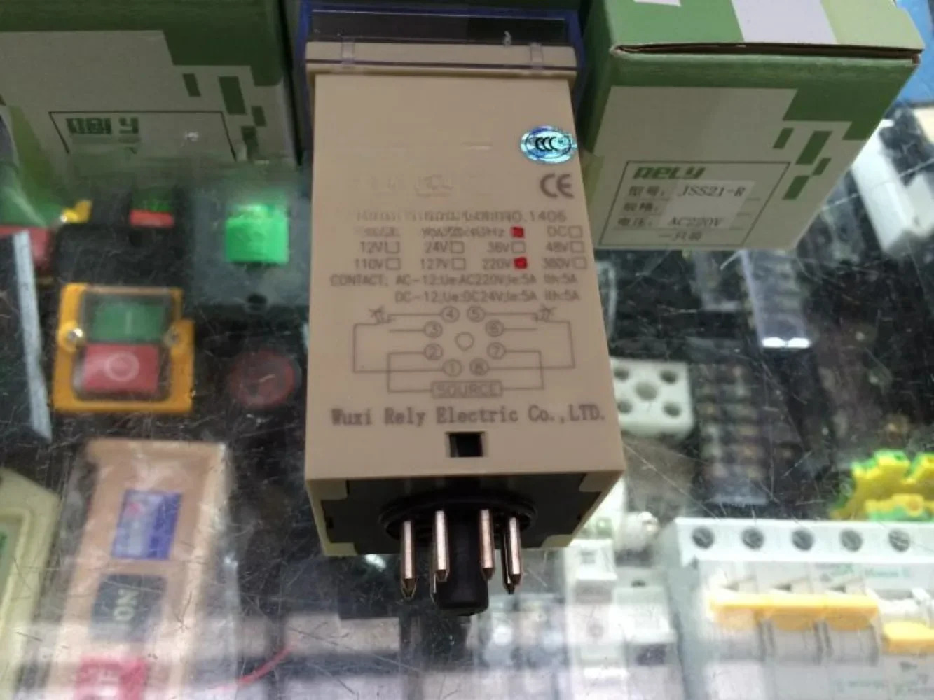 JSS21-R 타임 릴레이 신 8 핀 JSS21