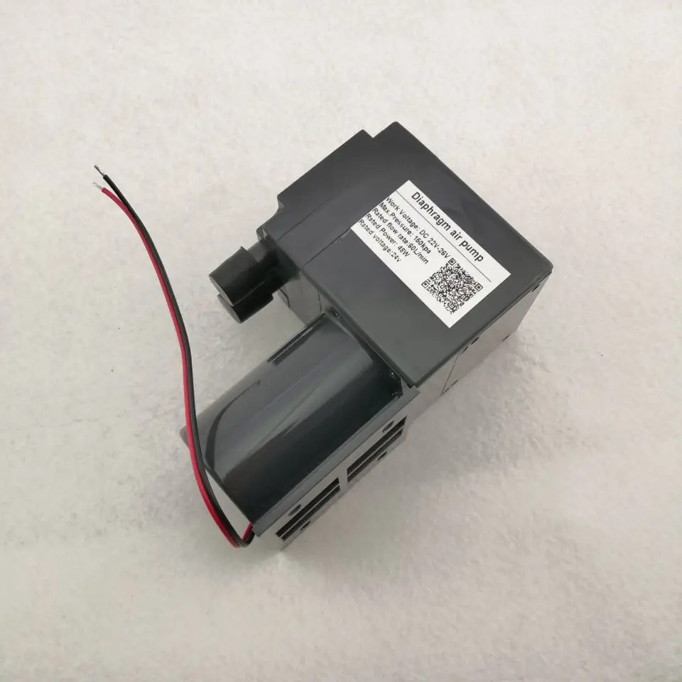 12v 24v DC 전기 다이어프램 마이크로 에어 펌프 70kpa 25L/min 미니 진공