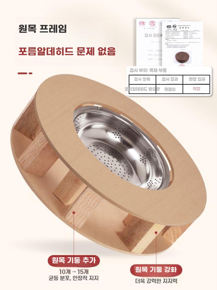 한방 좌훈 좌식 찜질기 좌훈기 좌훈방석 온열기 - 상세 이미지 3