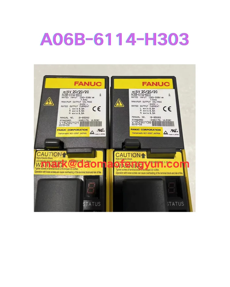 A06B-6114-H303 리퍼 서보 드라이브 완료