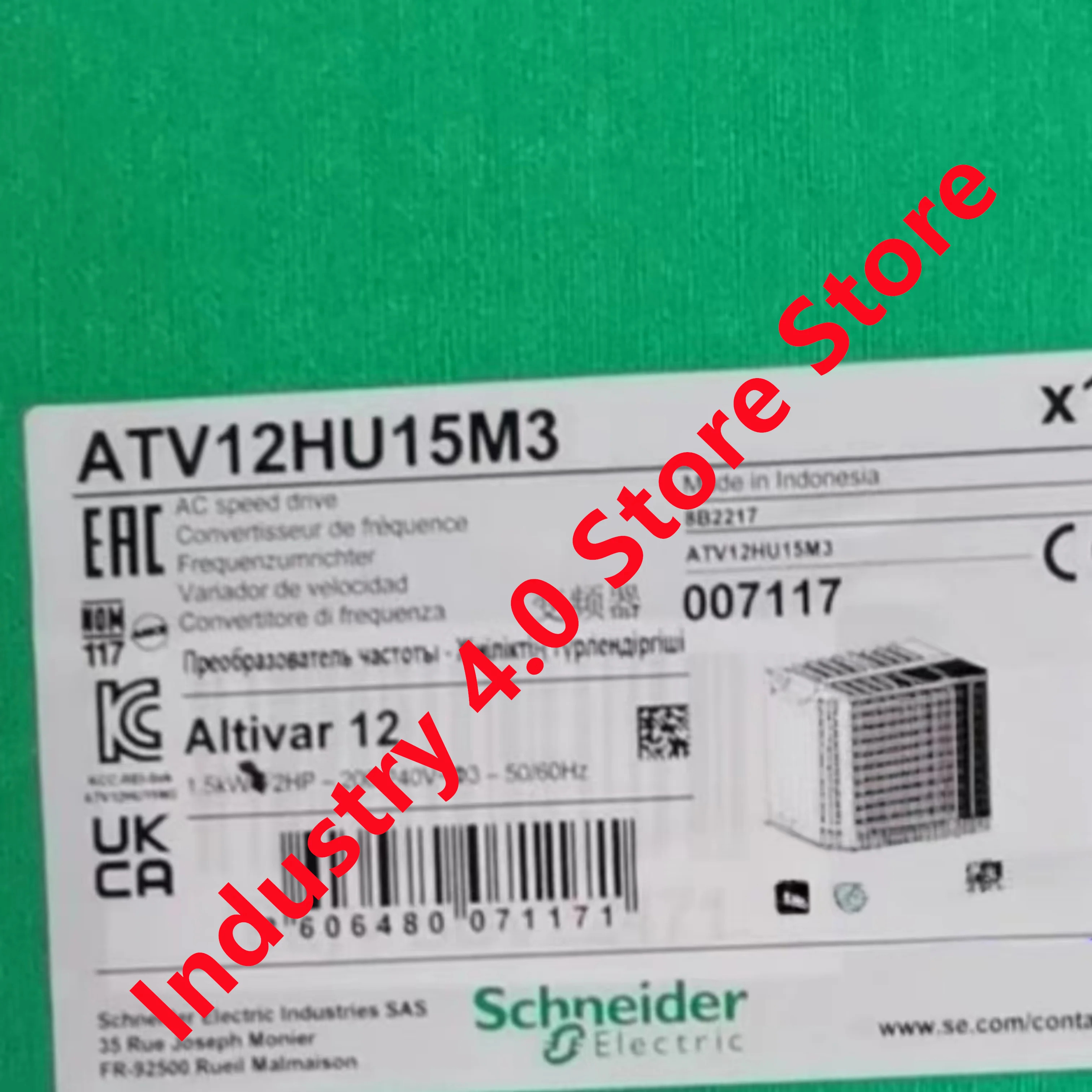 오리지널 ATV12HU15M2X ATV12HU15M3 신