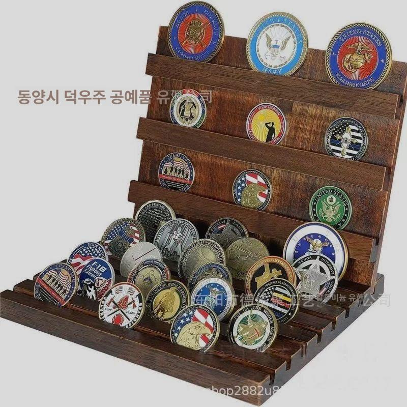 받침대 코인 주화 스탠드형 거치대 코인소장용 진열 전시대 케이스 - 상세 이미지 3