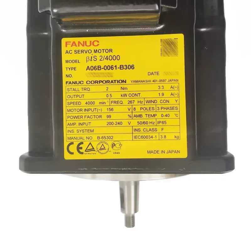 A06B-0061-B306 리퍼 서보모터 OK