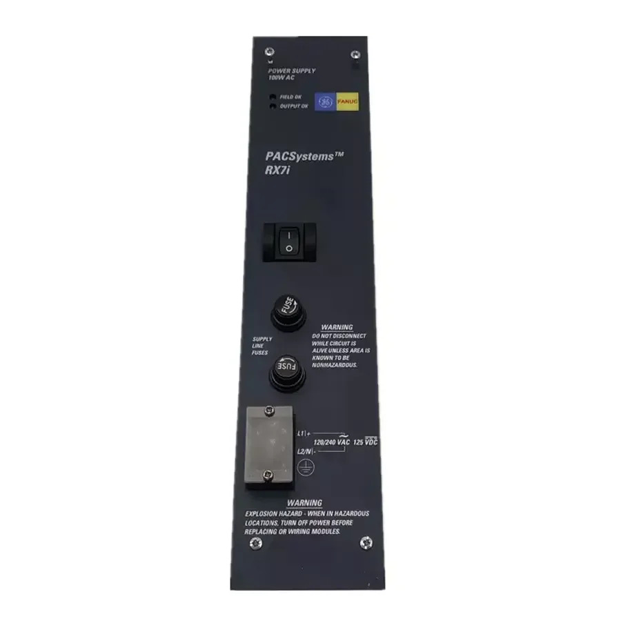 GE-FANUC PLC 컨트롤러 모듈 IC698PSA100D 신