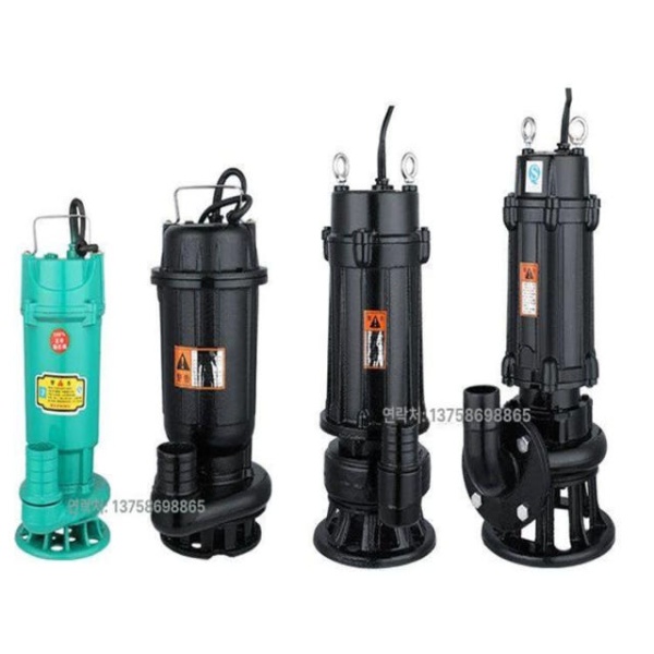 프리미엄 특가 가정용 오수 220V 수중 배수 자동 물 진공 고성능 1500W 2인치 370W 1인치 오수형 A - 상품 이미지