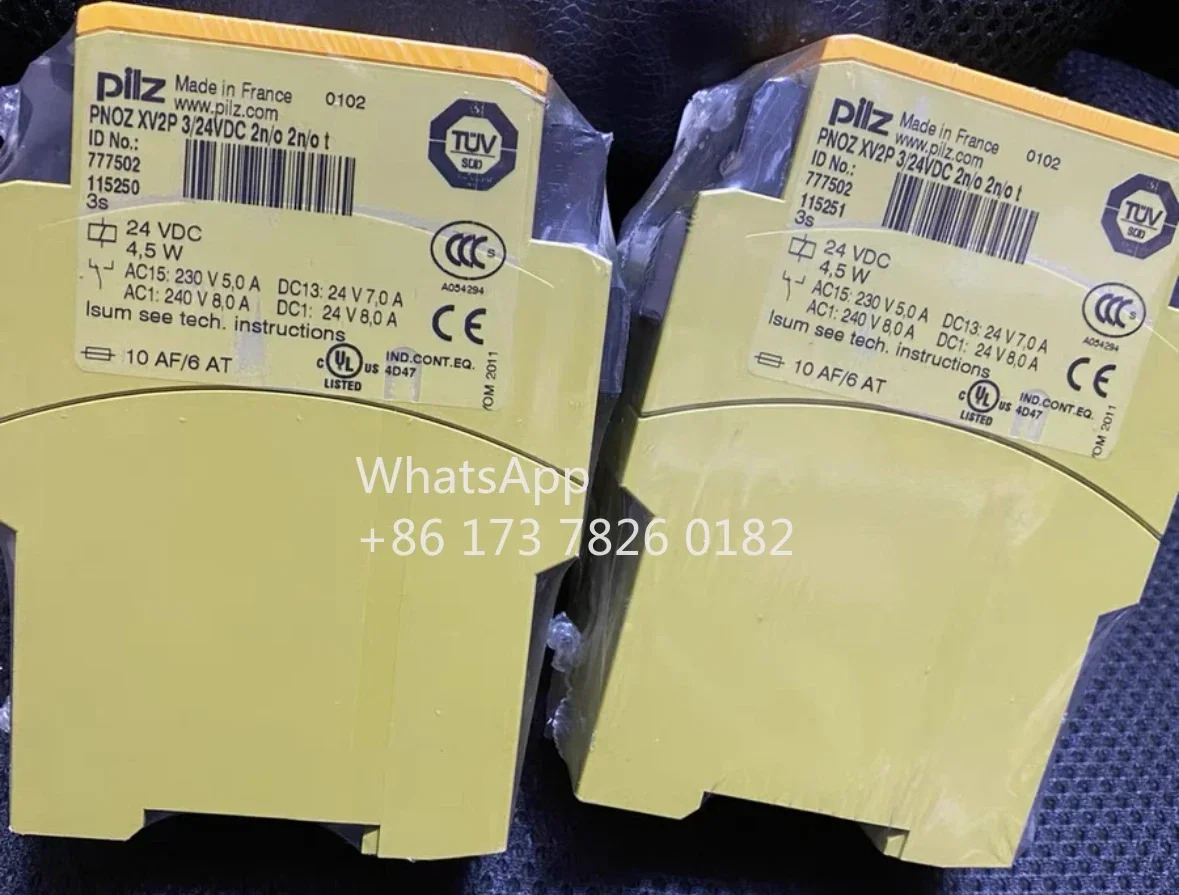 PNOZ XV2P 3/24VDC 2N/0 PNOZ안전 릴레이 777502