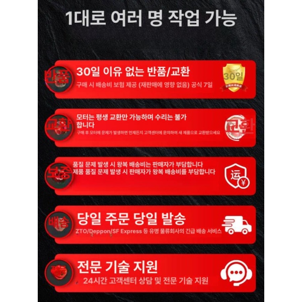 프리미엄 호이스트 체인 리프트 와이어 도르래 고중량 하역 블럭 3톤 380V 10t 6m-380V 1t 3m-380V - 상세 이미지 3