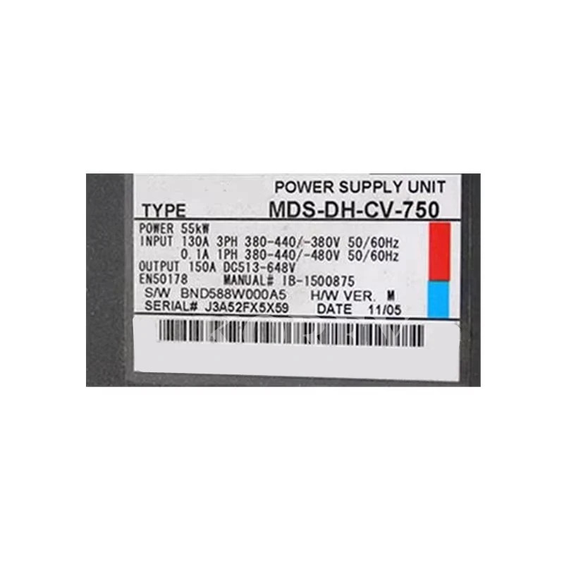 전원공급장치 MDS-DH-CV-750상태