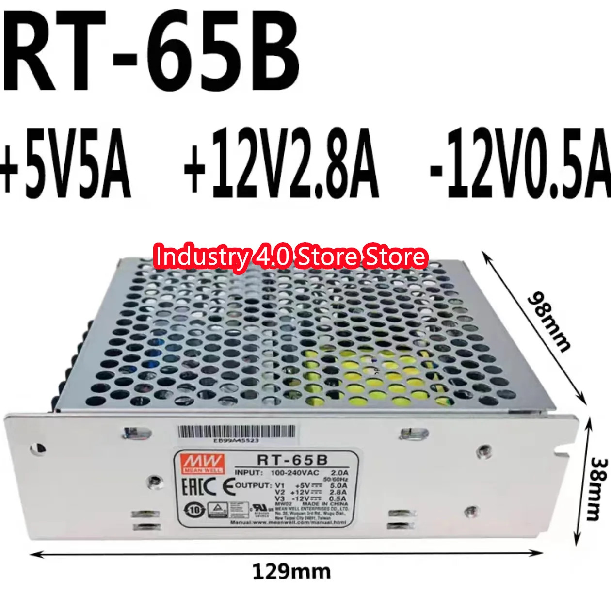 Mean Well RT-65B SE-600-48 오리지널
