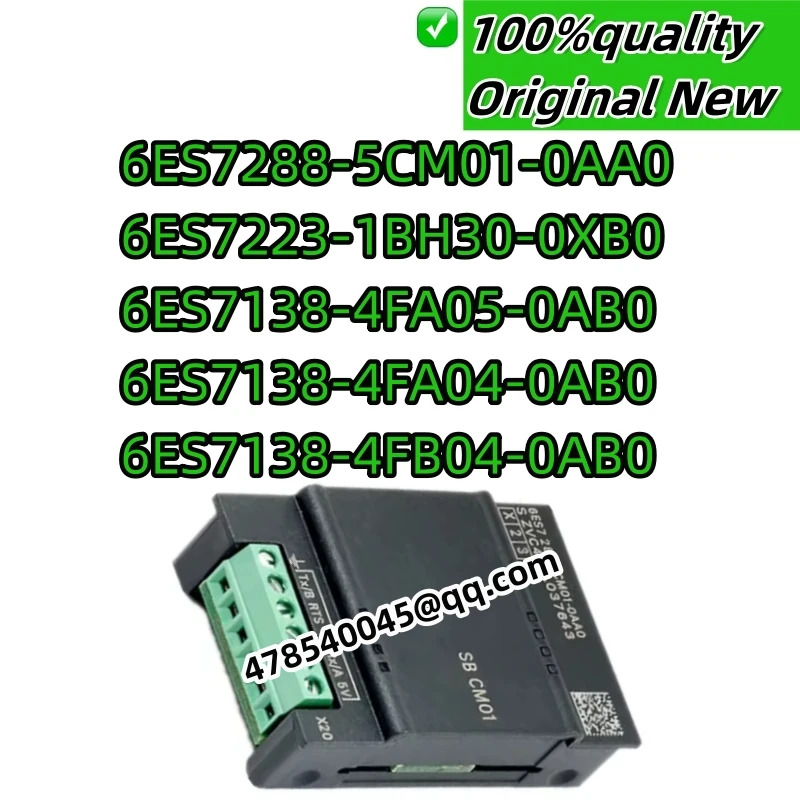 새제품 산업용 6ES7288-5CM01-0AA0 6ES7223-1BH30-0XB0 6ES7138-4FA05-0AB0 6ES7138-4FA04-0AB0 6ES7138-4FB04-0AB