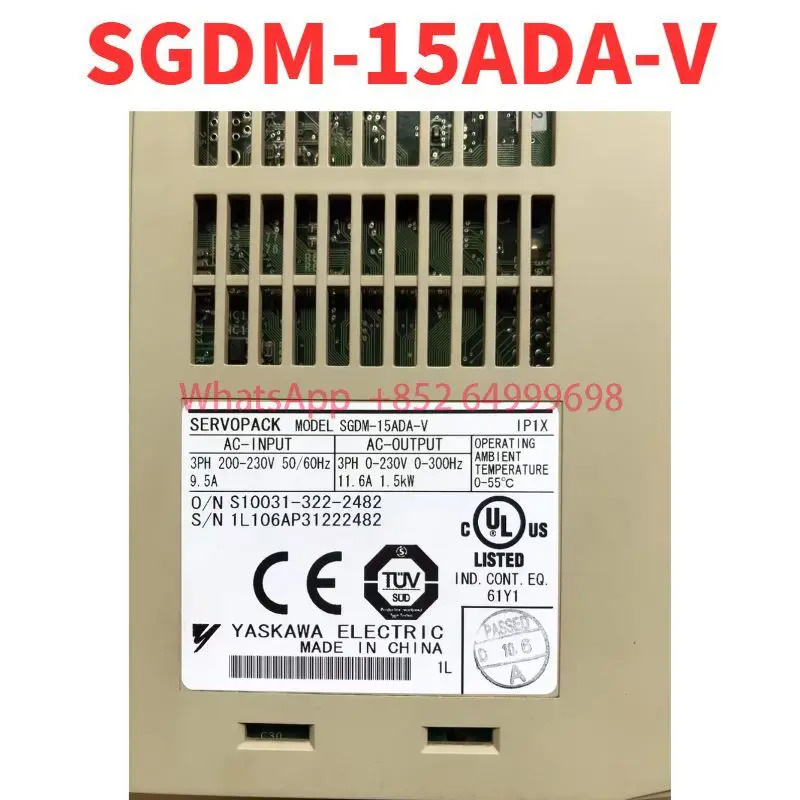 리퍼 OK 서보 드라이버 SGDM-15ADA-V 1.5KW220V 실제 다이어