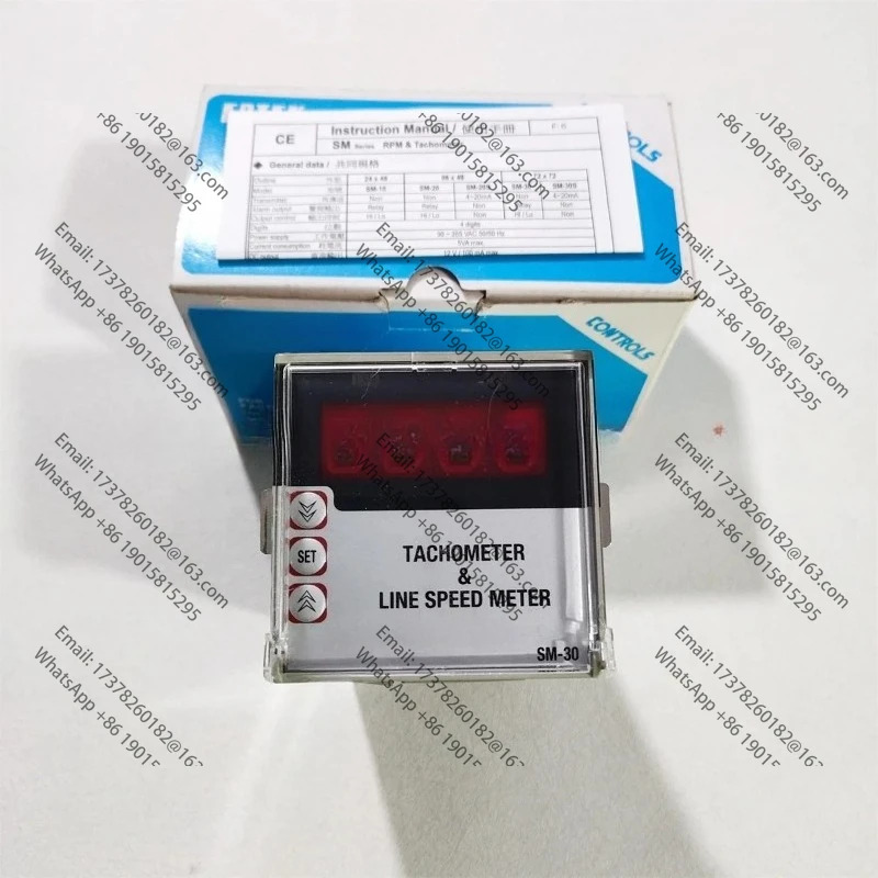 SM-30 타코미터 라속도 측정기 원본 72x72x132mm