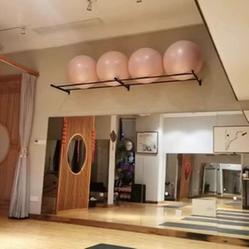 필라테스 거치대 짐볼 벽걸이 보관대 헬스 랙 스탠드 정리함 홀더 정리대 돔볼 - 상세 이미지 3
