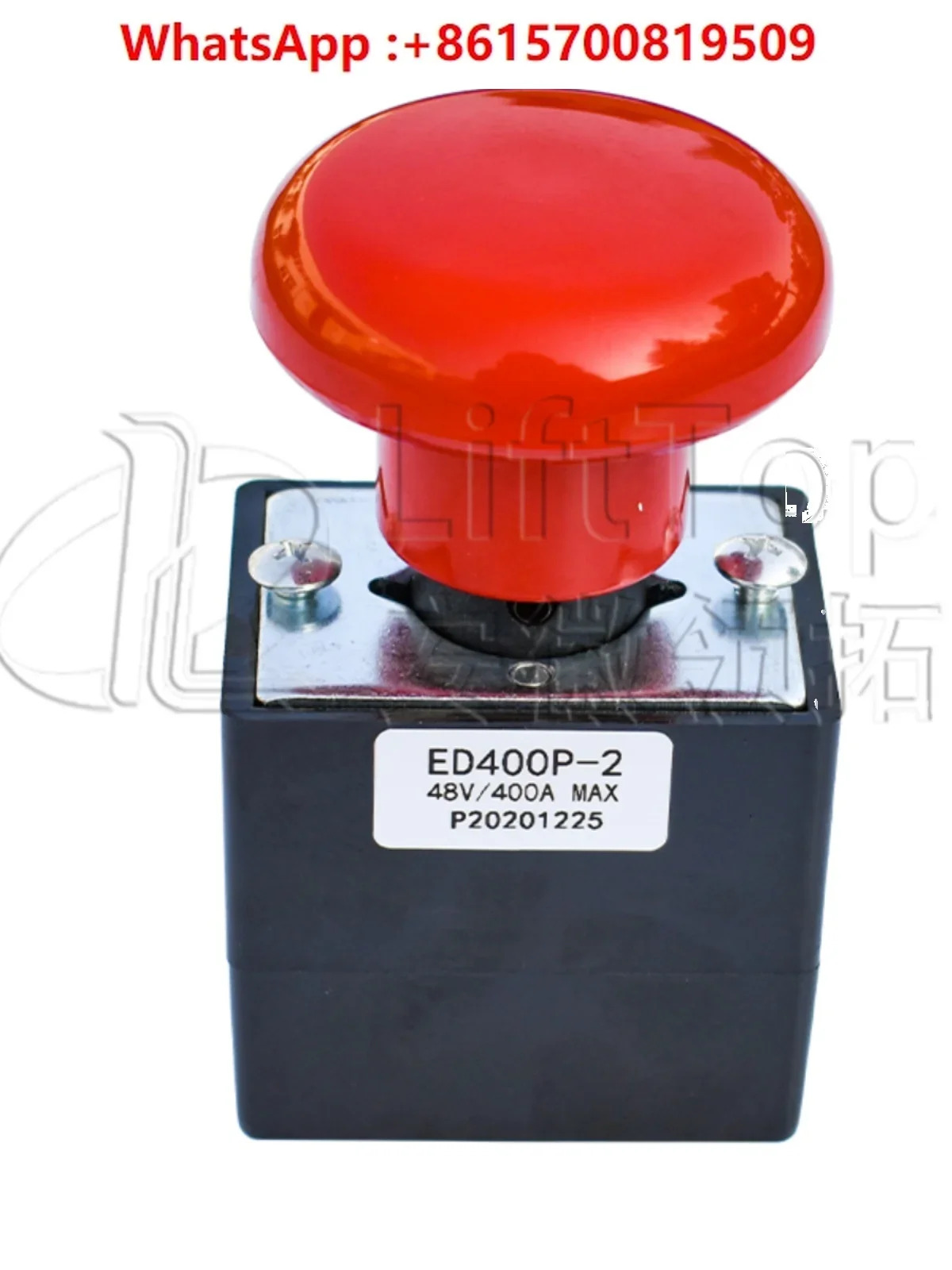 비상 정지 스위치 ED400P-2 전기 전원 차단 대만 이동 자동차 400A0-96V