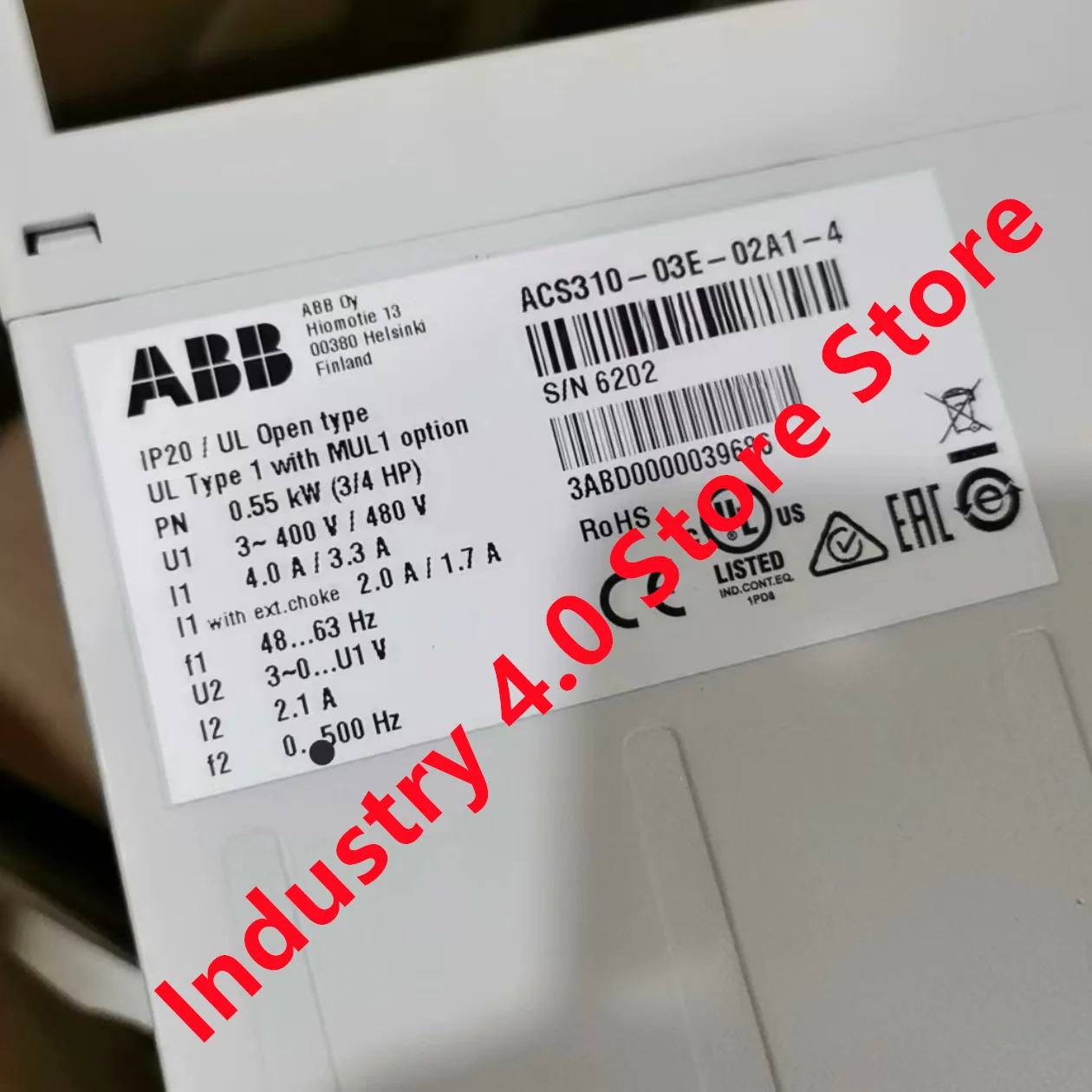 ACS150-03E-08A8-4 ACS310-03E-01A3-4 ACS310-03E-02A1-4 오리지널 신