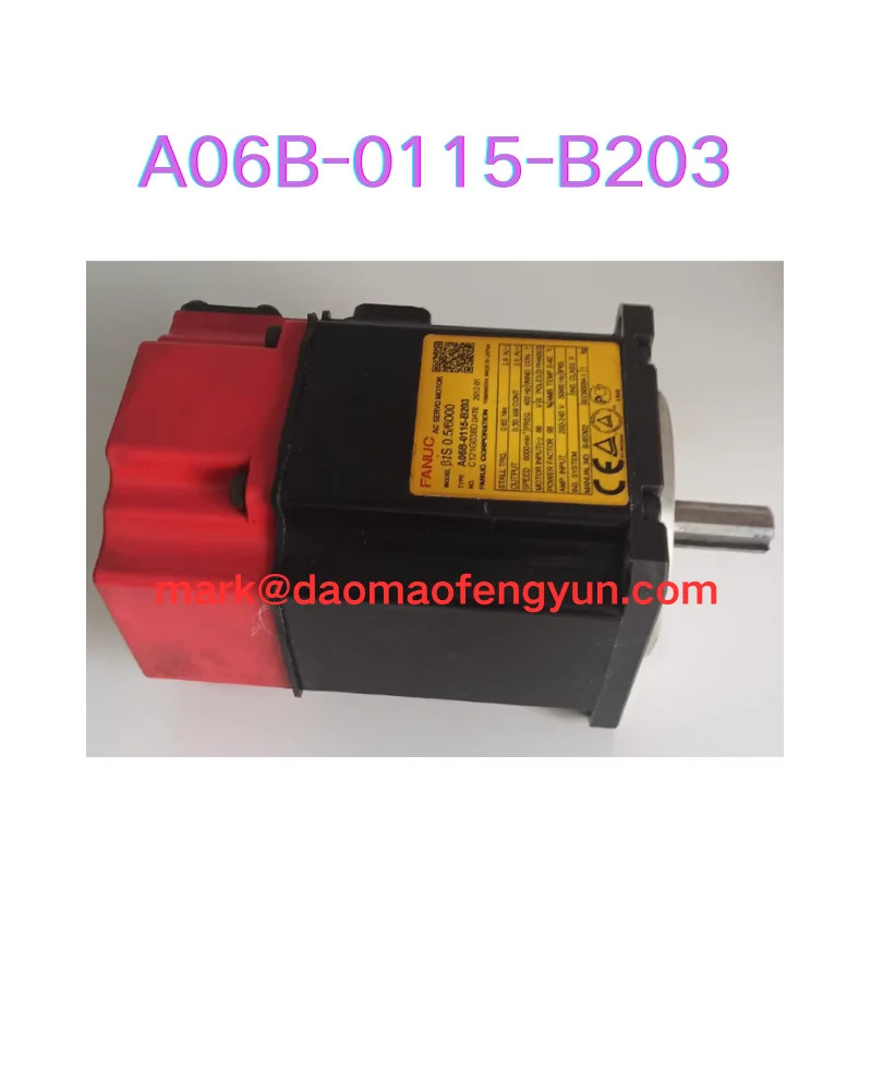 A06B-0115-B203 리퍼 서보모터 OK