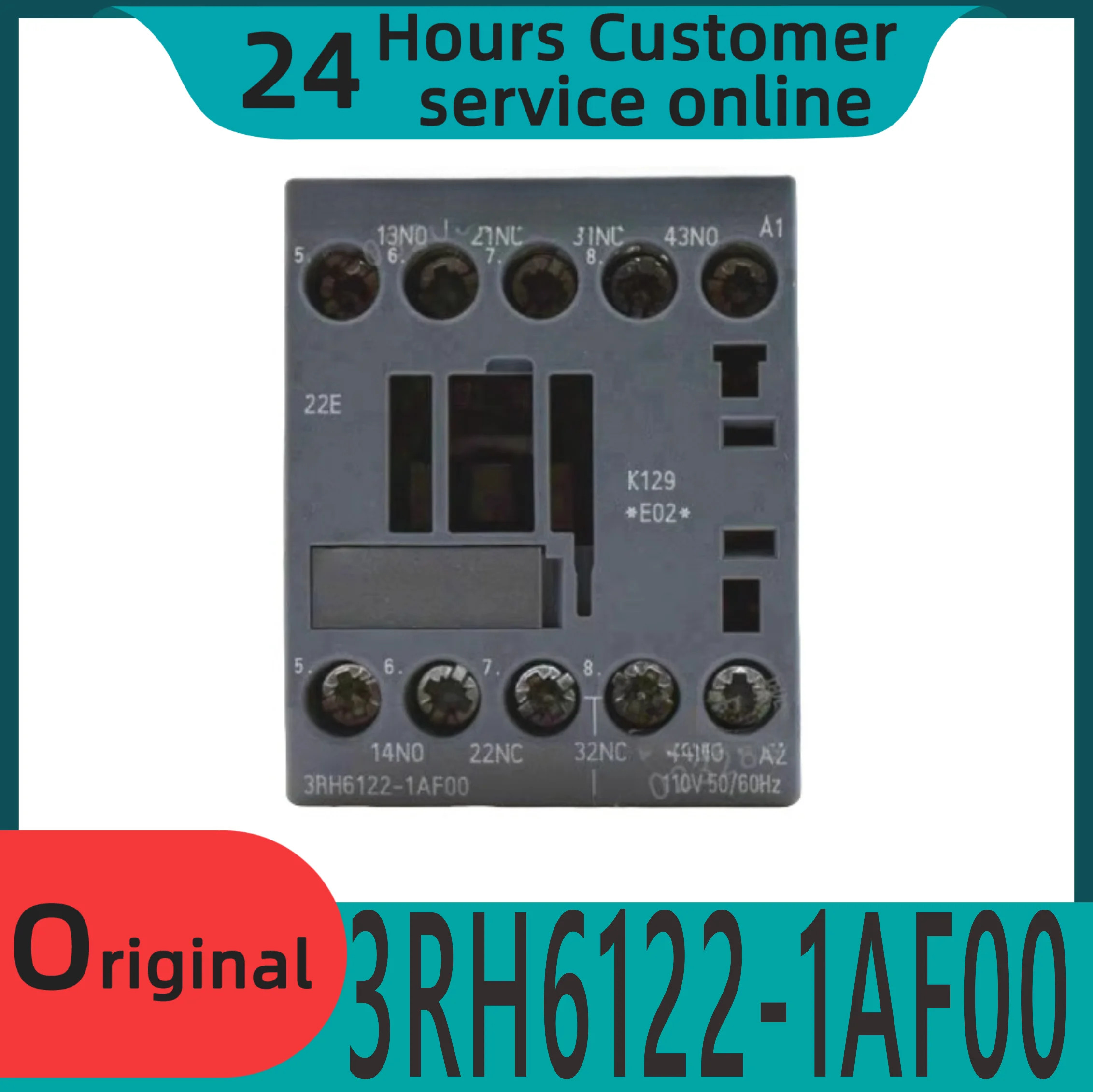 오리지널 AC 접촉기 3RH6122-AF00 AC110V 2NO2NC