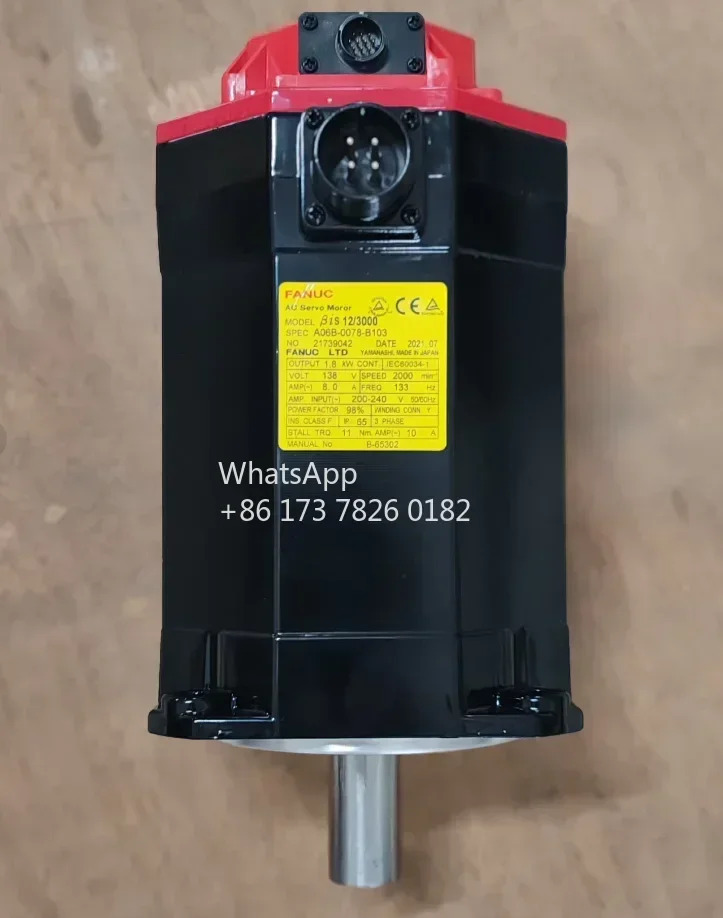 A06B-0078-B103 리퍼 서보모터 ok