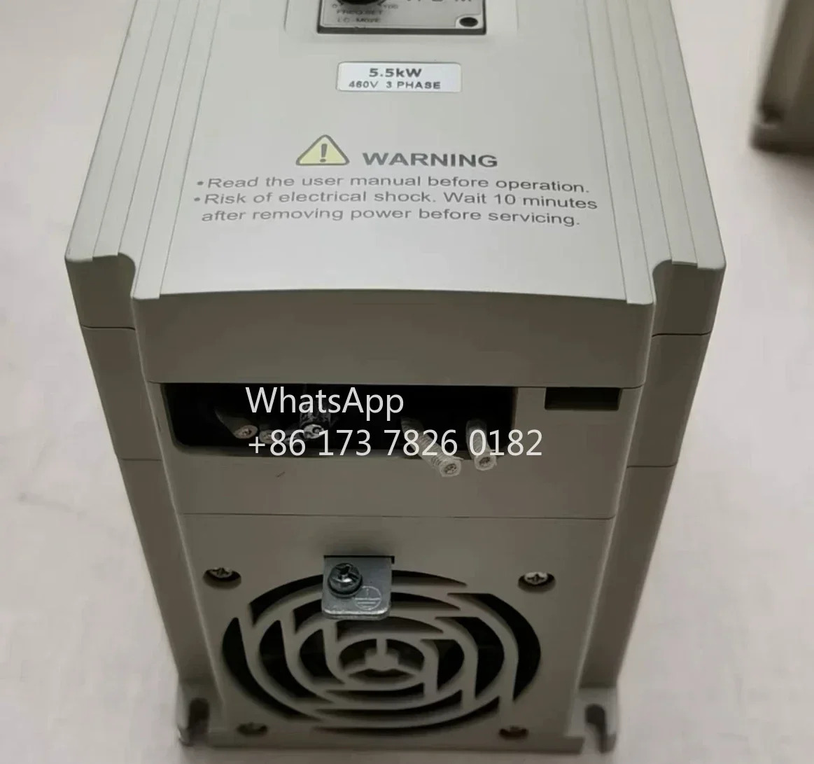 리퍼된 주파수 변환기 5.5kw 3상 입력 VFD055M43A 리퍼 완료