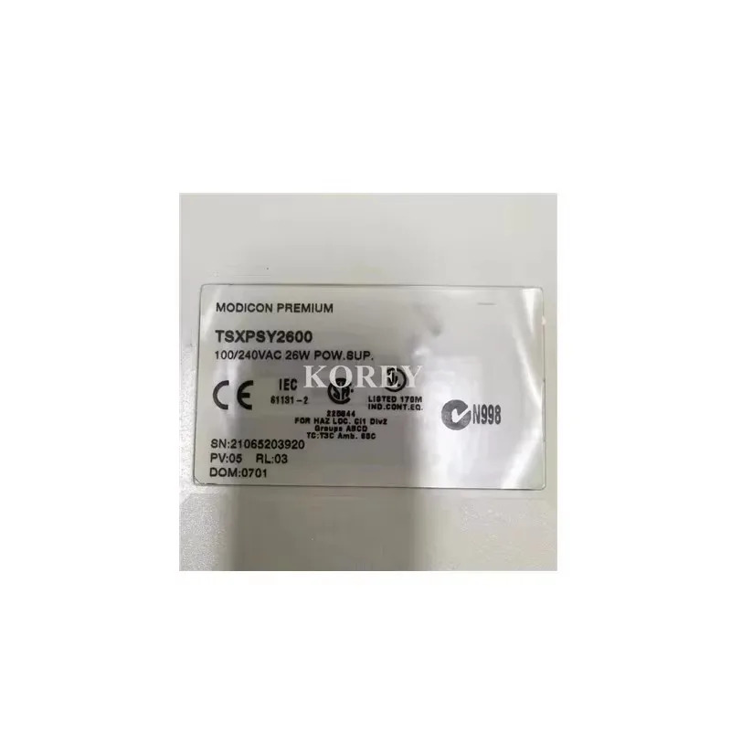 PLC 모듈 TSXPSY2600M TSXPSY2600