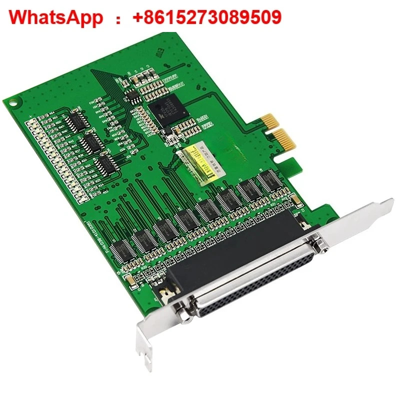 PCI-E-8포트 RS232 다직렬 포트 카드 COM 컴퓨터 직렬 확장 산업등급 UT-788