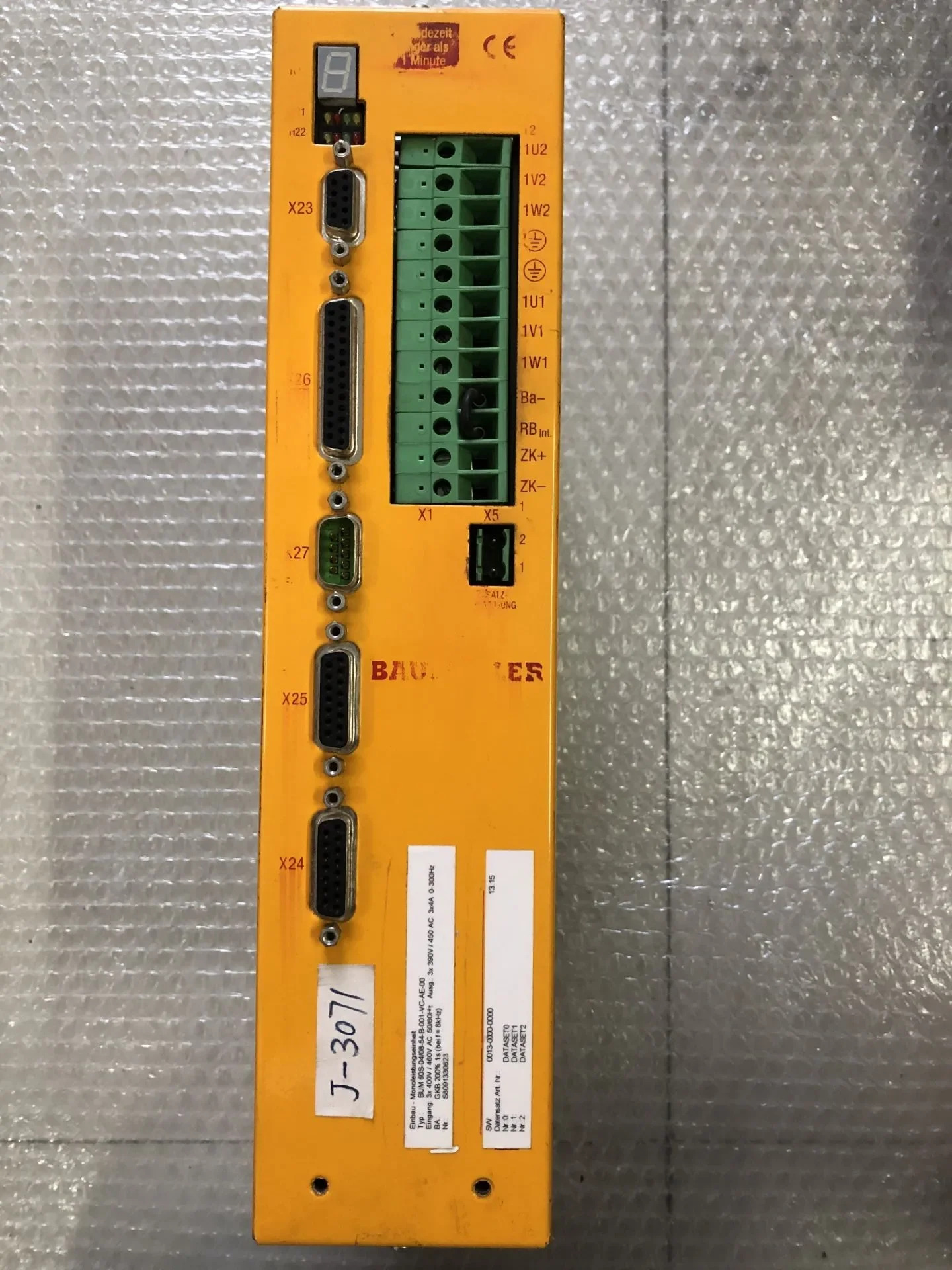 바우물러 BUM 60S 04/08-54 - B 001 VC AE 00