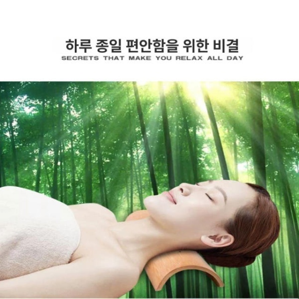 프리미엄 목침 베개 베개 목베개 6cm 170cm 목베개 6cm 170cm - 상품 이미지