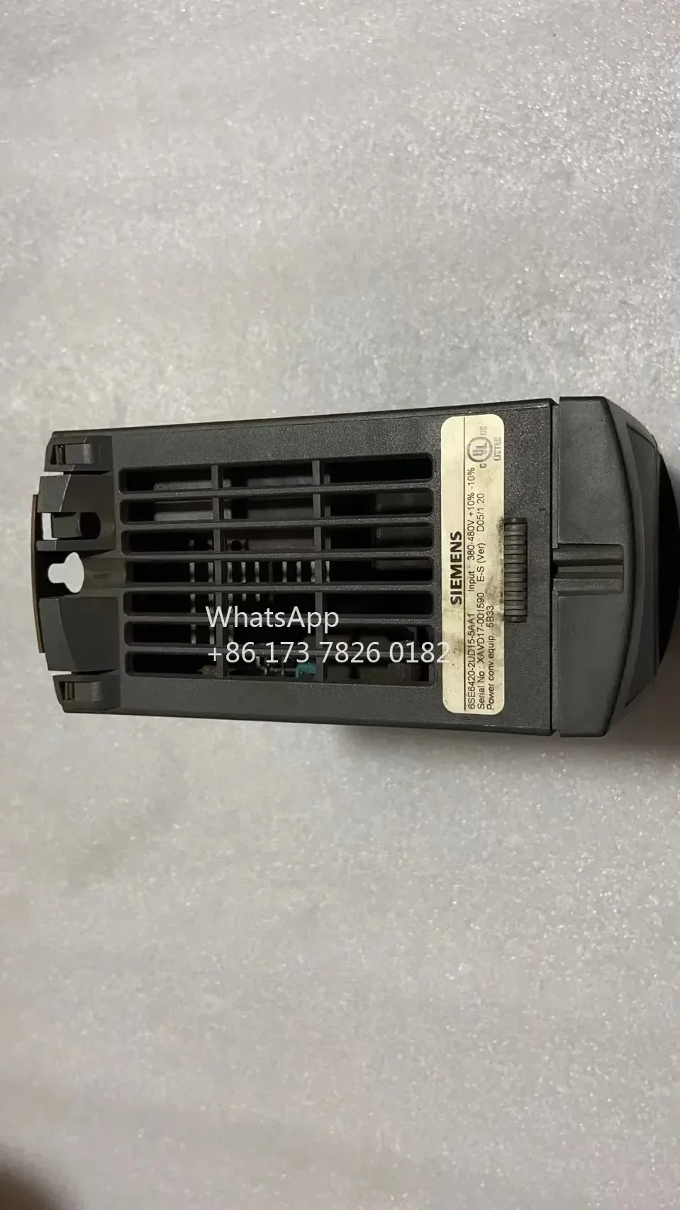 6SE6420-2UD15-5AA1 MICROMASTER 420 프레임 크기 A표준 조작 패널 사6SE6420 2UD15 5AA1