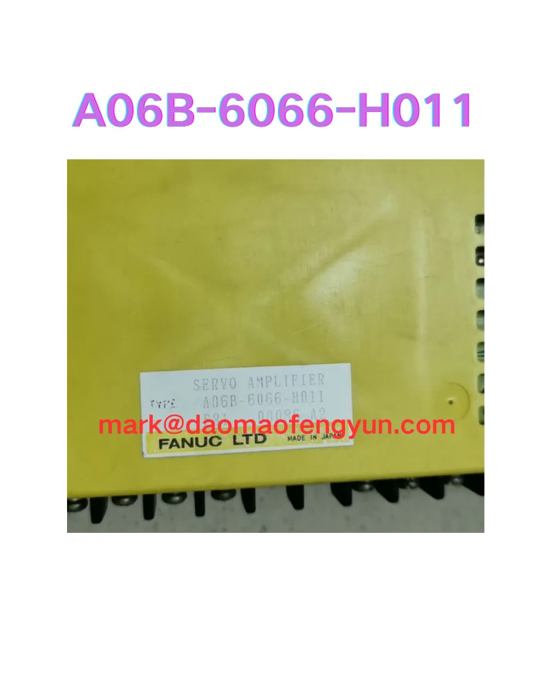 A06B-6066-H011 리퍼 서보 드라이브 OK